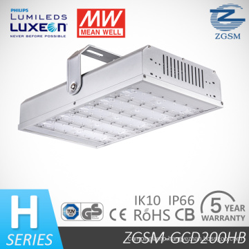 200W UL, Dlc Listed LED Industrial Light with Philips LED Chips Mean Well Driver